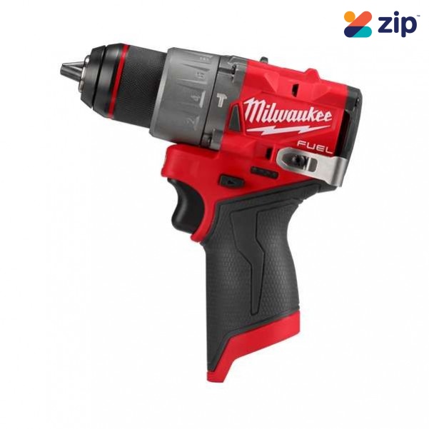 Milwaukee M12FPD20 - 12V Cordless Brushless FUEL 13MM Hammer Drill/Driver Skin  Impact Drivers/Drills